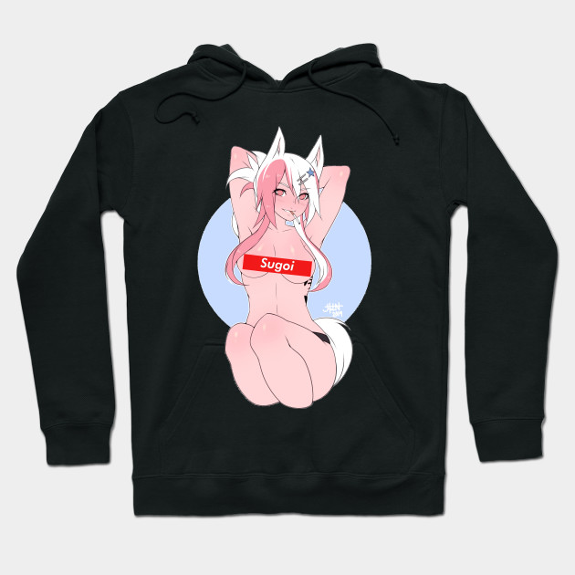 supreme hoodie anime