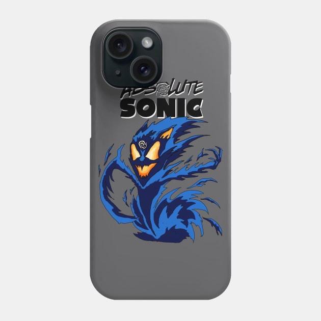 Absolute Sonic - Blue Phone Case by ComicArtByJay