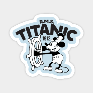 Titanic Steamboat Willie Magnet