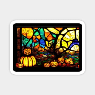 Halloween Scene Magnet