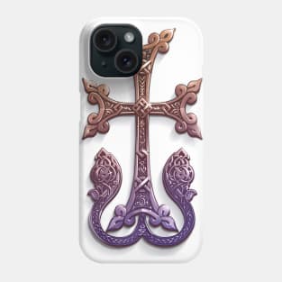 Celtic cross II Phone Case