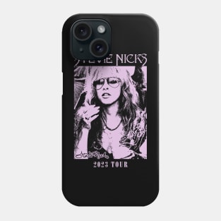 Stevie Nicks Vintage Rock Music 2023 Tour Live in Concert Phone Case