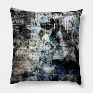 Abstract with mystic symbols Pillow