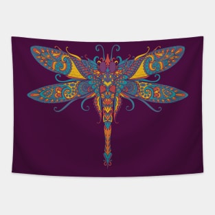 Beautiful Artistic Dragonfly Tapestry