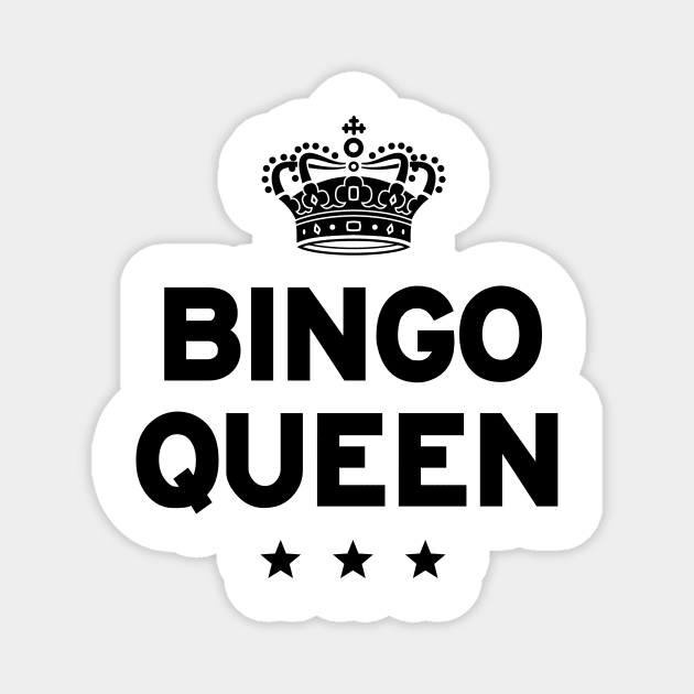 Bingo Queen Bingo couple Magnet by shirts.for.passions