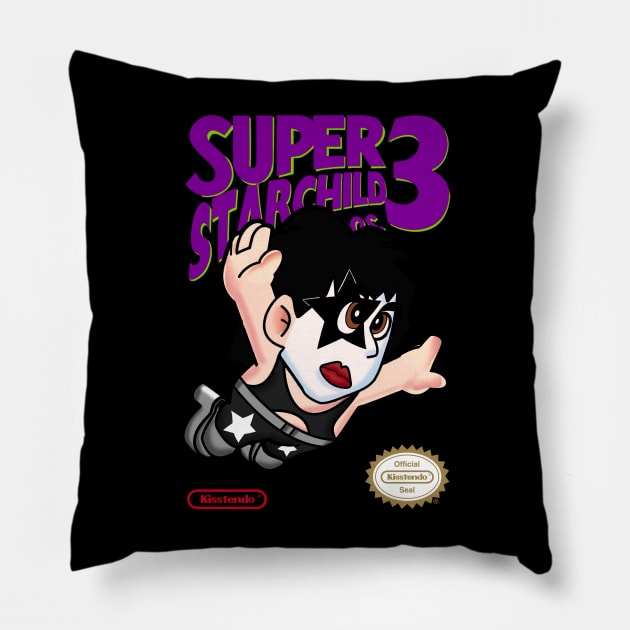 Super Starchild Bros. Pillow by rodmarck