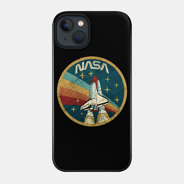 USA Space Agency Vintage Rocket V01 - Space - Phone Case