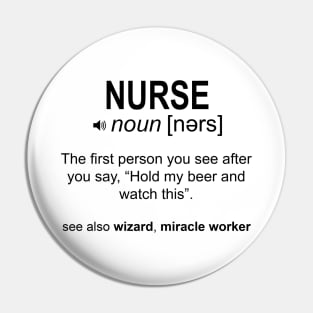 Nurse Definition Pin