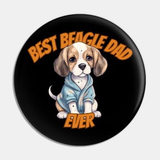 best beagle dad, beagle dog, funny gifts for dog lovers Pin