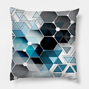 Triangle Design by ACMDesign Pillow