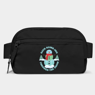 Bath bomb-ing Through The Snow Rustic Winter Bag