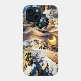 Abstract Cupcake Island Phone Case