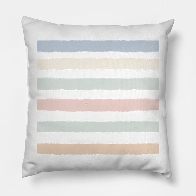 Baby Colours Lines Pillow by Holailustra