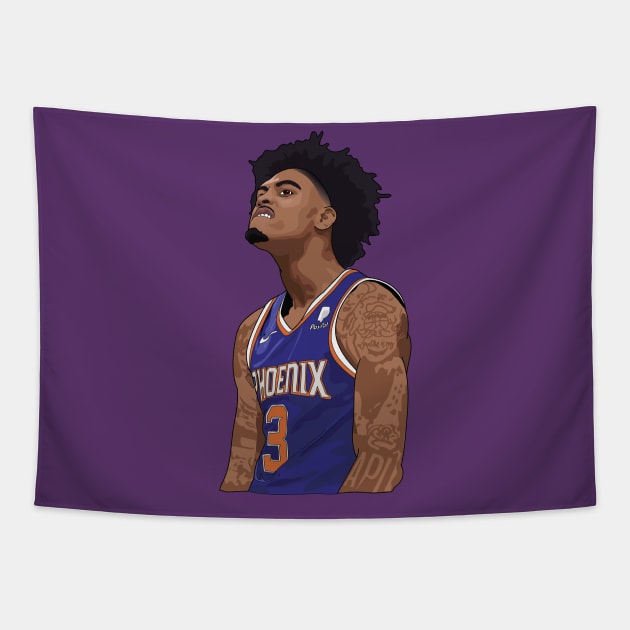 Kelly Oubre Jr Phoenix Suns Tapestry by xavierjfong