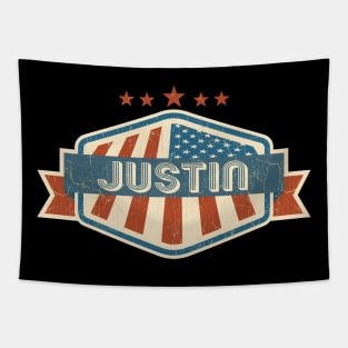 justin vintage Tapestry