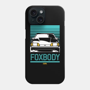 Foxbody Ford Mustang GT Retro Phone Case