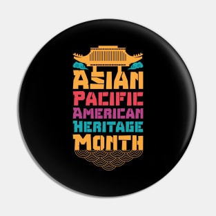 aapi month gift :Asian Pacific American Heritage Month Pin