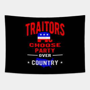 GOP Party over Country Tapestry