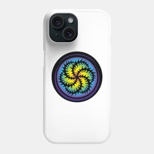 Double Six Sided Triskelion Crop Circle Phone Case