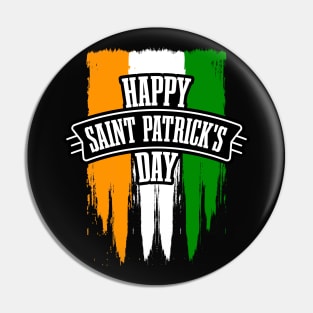 Happy ST Patrick's Day Shirts-Saint Patrick's Day Gifts Pin