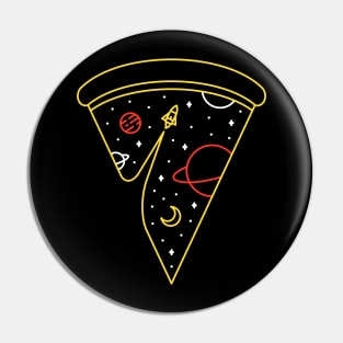 Space Pizza Pin