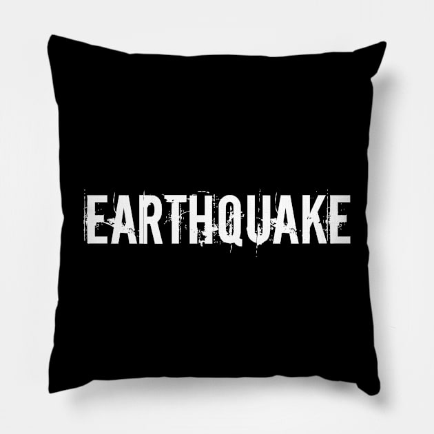 Earthquake Pillow by Spaceboyishere