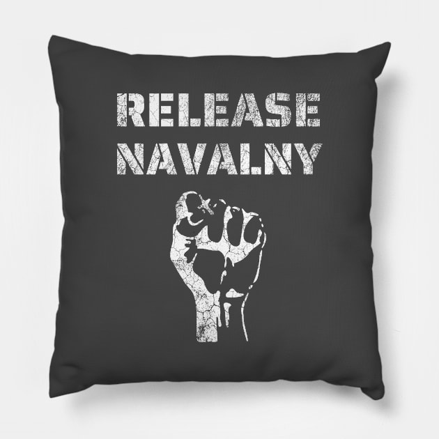 Release Navalny - Alexei Navalny - Free Navalny Pillow by WonderWearCo 