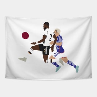 Rüdiger’s sprint form vs Asano Tapestry