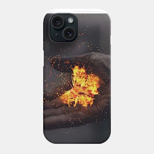 FLAME BUTTERFLY Phone Case