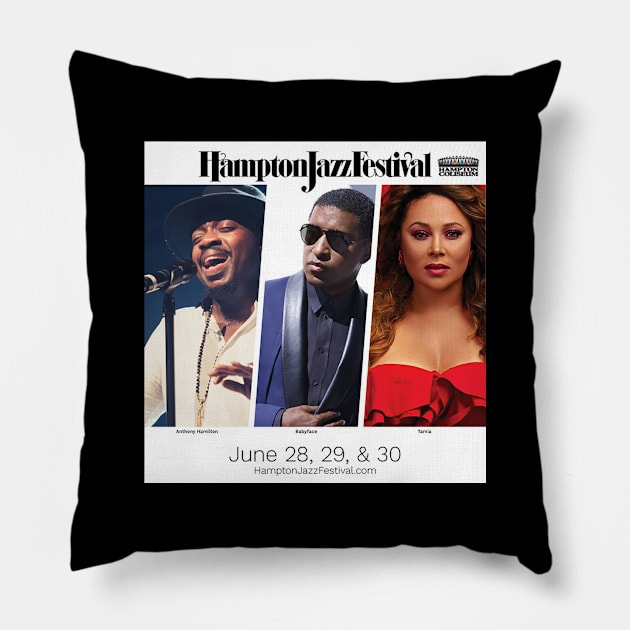 mar Hampton ia Jazz car Festival hin tour 2020 Pillow by mariacry