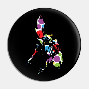 Philippines Map Logo Pin