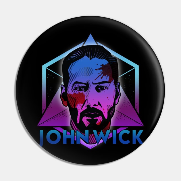 JOHN WICK'D Pin by theanomalius_merch