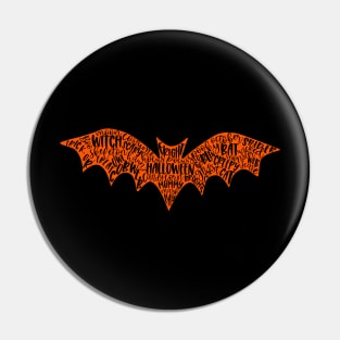 Halloween Bat Pin