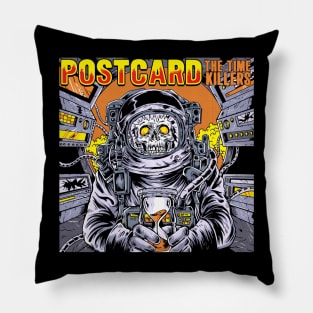 Postcard - The Time Killers Pillow