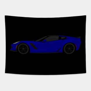 Z06 NAVY Tapestry