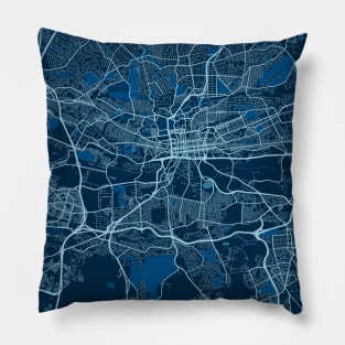 Johannesburg - South Africa Peace City Map Pillow