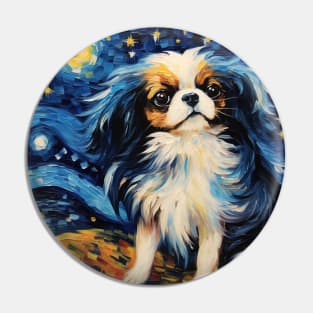 Japanese Chin Night Pin