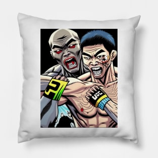 Korean Zombie T-Shirt Chan Sung Jung MMA Fighter Pillow