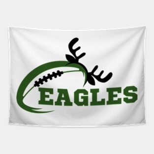 philadelphia eagles football merry christmas Tapestry