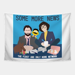 Some More News Minimalist Tapestry