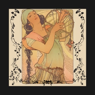 Salomé (1897) by Alphonse Mucha. T-Shirt