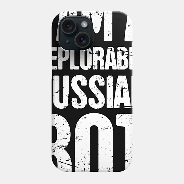 Funny Russian Bot / Internet Troll Phone Case by MeatMan