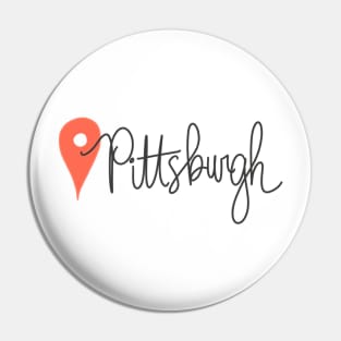 Pittsburgh Location Pin Pin