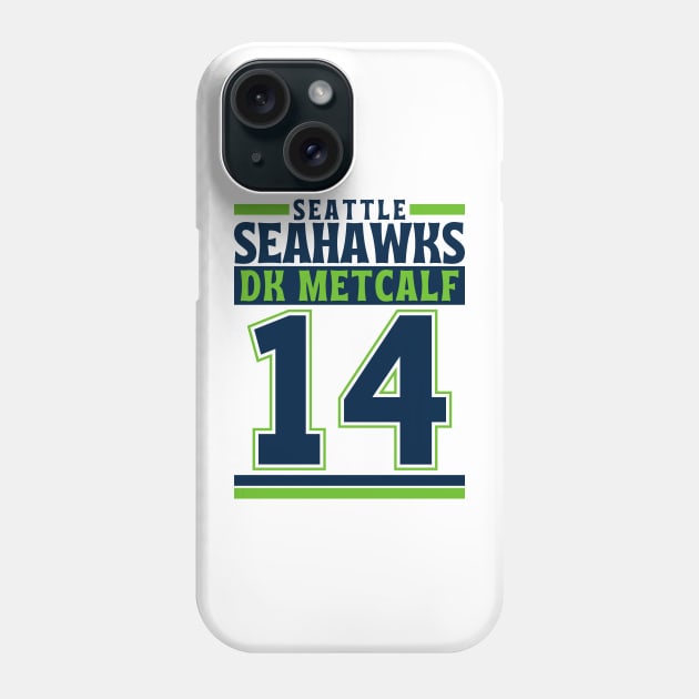 Seattle Seahawks Dk Metcalf 14 Edition 3 Phone Case by Astronaut.co