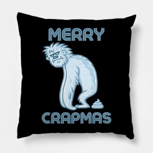 Merry Crapmas Pillow