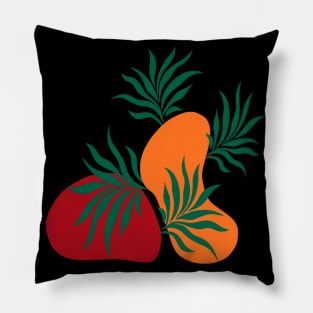 Desert in Fall colors abstract design Pillow