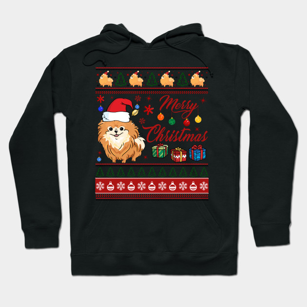 pomeranian christmas sweater