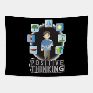 Positive thinking Tapestry