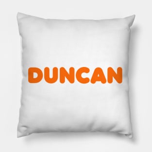 DUNCAN rebrand for mugs! (and alternative colors for other items) Pillow