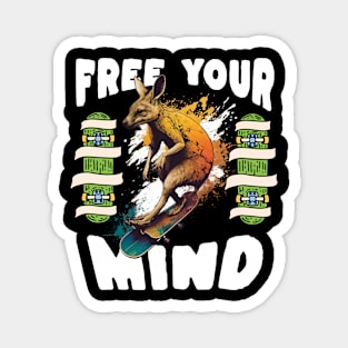 Free your mind Magnet